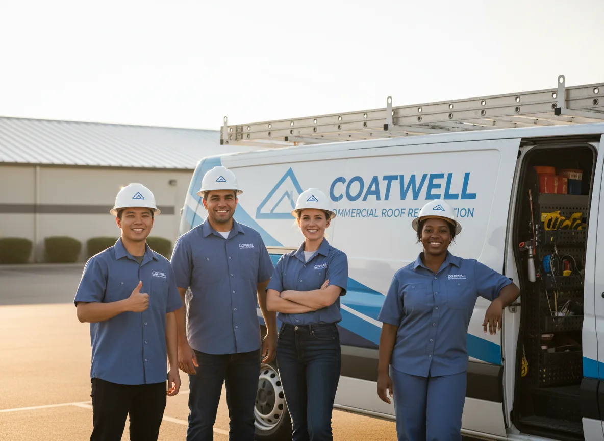 Commercial roof coating company in Lewis, NY